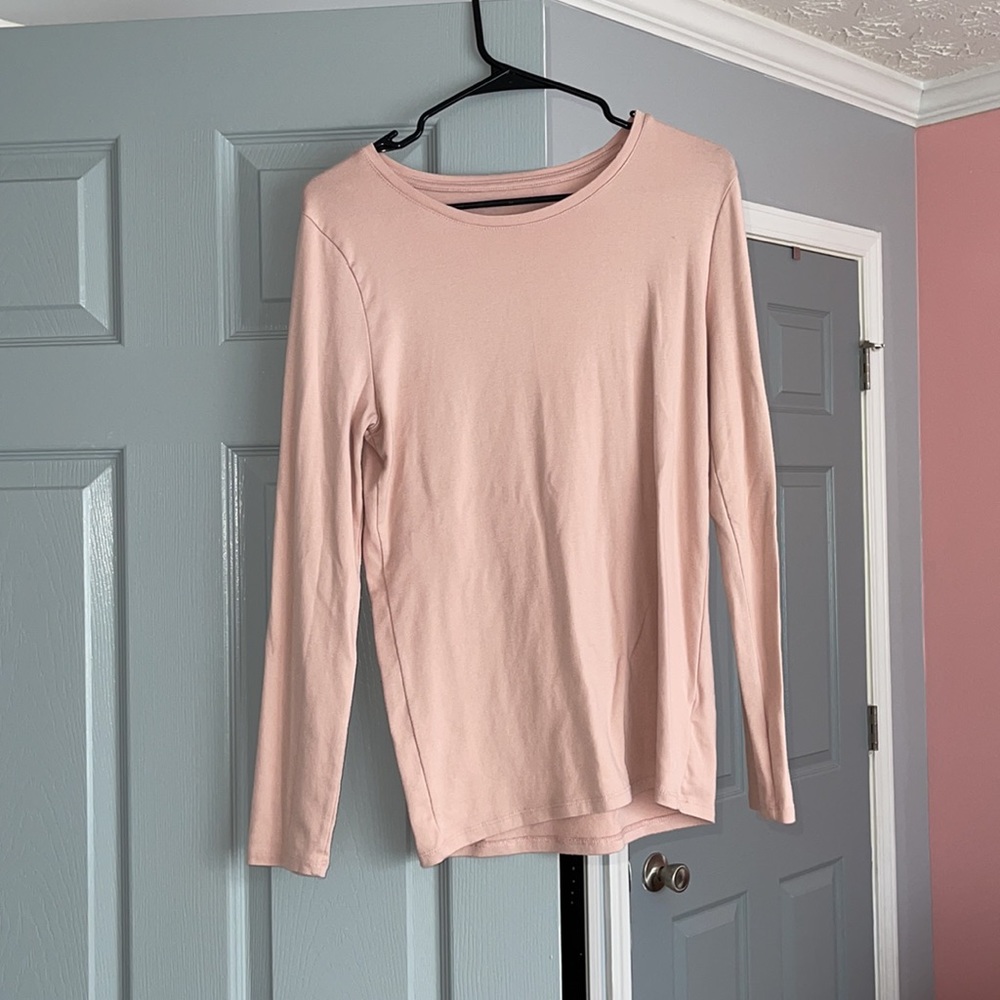 Light Pink long sleeve tee